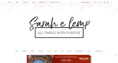 Desktop Screenshot of allthingswithpurpose.com